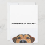 Sarcastische verjaardag kaart (Achterkant)