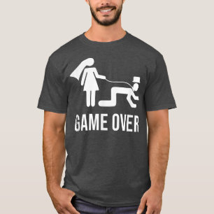 Sarcastische vrijgezellenfeest Bruidegom Bruidsjon T-shirt