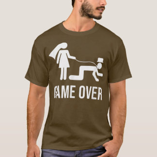 Sarcastische vrijgezellenfeest Bruidegom Bruidsjon T-shirt