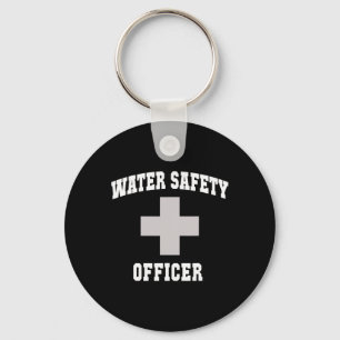 Sarcastische Waterveiligheidsfunctionaris Jongens Sleutelhanger