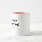 sarcastische werk mok geschenkidee (Midden)