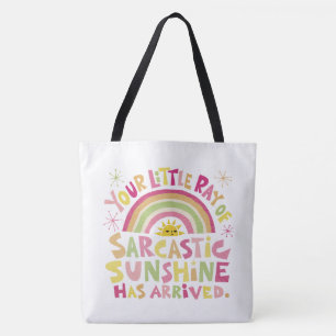 Sarcastische Zonneschijn Tote Bag