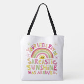 Sarcastische Zonneschijn Tote Bag (Achterkant)