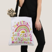 Sarcastische Zonneschijn Tote Bag (Dichtbij)