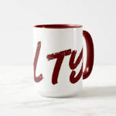 Sarcastische zoute tranen mok (Voorkant rechts)