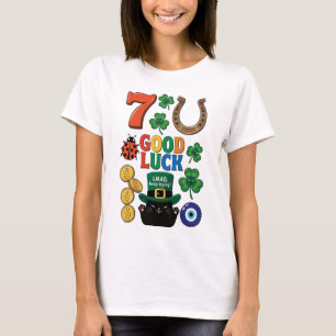 Sarcastische zwarte kat en Lucky charms T-shirt