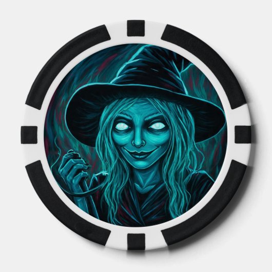 SarcastischWitchFace Poker Chips (Voorkant)