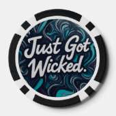 SarcastischWitchFace Poker Chips (Achterkant)