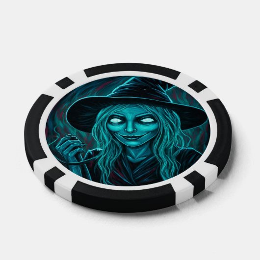 SarcastischWitchFace Poker Chips (Enkel)