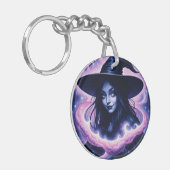 SarcastischWitchFace Sleutelhanger (Voorkant Links)