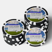 Sarcasysteem voor IT-pensioen Shutdown Wedden Poker Chips (Opstapeling)