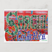 Sarchi Costa Rica Wagon Briefkaart (Voorkant)