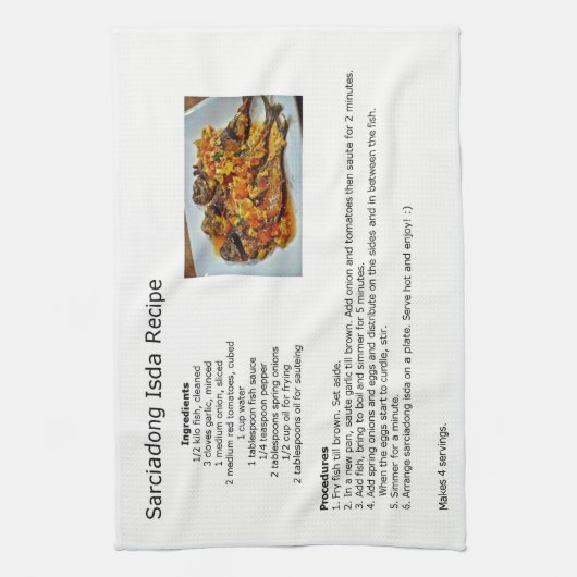 Sarciadong Isda Recipe Theedoek (Verticaal)