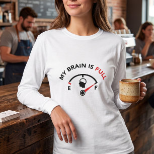Sarcistische Brandstofmeter - Is Mentaal Volgelope T-shirt