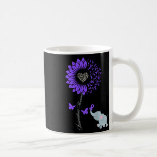 Sarcoïdose Awareness Zonnebloem Olifantenvlinder Koffiemok