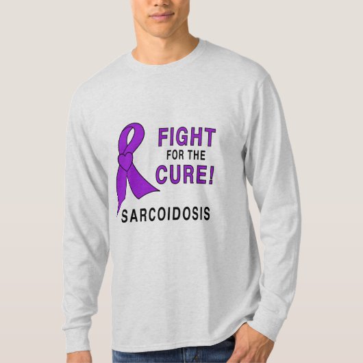 Sarcoïdose: Vecht voor de Cure! T-shirt (Voorkant)
