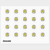 Sarcoma awareness S - Sarcomakanker Ronde Sticker (Vel)
