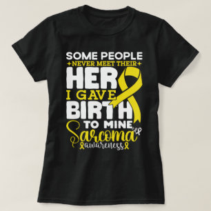 Sarcoma Bewustzijn Sommige Mensen Ontmoeten Hun No T-shirt