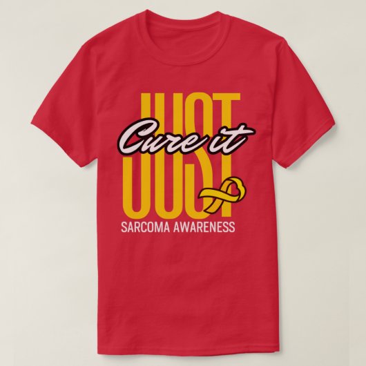 Sarcoma-bewustzijn T-shirt (Design voorkant)