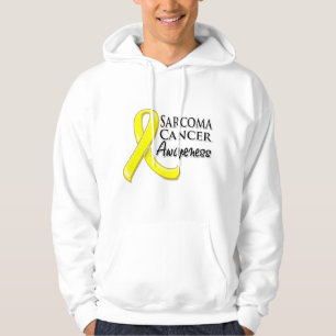 Sarcoma Cancer Awareness Ribbon Hoodie