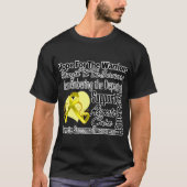 Sarcoma Cancer Hope Tribute Collage T-shirt (Voorkant)