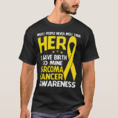 Sarcoma Cancer Shirt: Sommige mensen ontmoeten hun T-shirt (Voorkant)