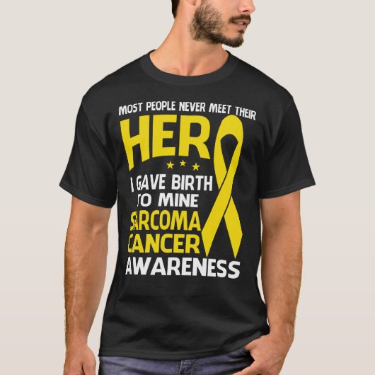 Sarcoma Cancer Shirt: Sommige mensen ontmoeten hun T-shirt (Voorkant)