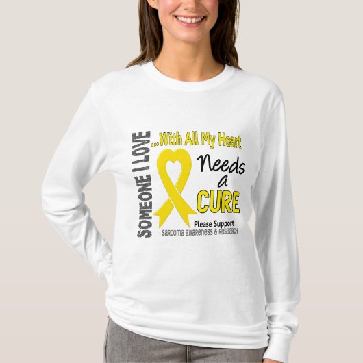 Sarcoma heeft een cru 3 nodig t-shirt (Voorkant)