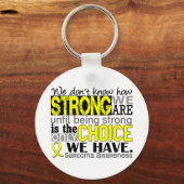 Sarcoma hoe sterk we zijn sleutelhanger (Voorkant)
