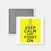 Sarcoma houdt kalm en vecht aan magneet (Voorkant / Achterkant)