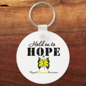 Sarcoma houdt vol hoop sleutelhanger (Voorkant)