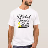 Sarcoma-kanker, ik heb hem geschopt t-shirt (Voorkant)