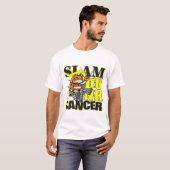 Sarcoma-kanker - Slam Dunk-kanker T-shirt (Voorkant volledig)