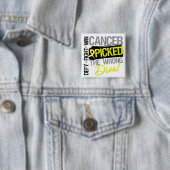 Sarcoma-kanker toont de verkeerde diva vierkante button 5,1 cm (In situ)