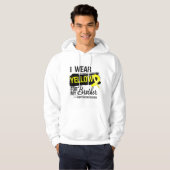 Sarcoma lint voor mijn broer hoodie (Voorkant volledig)