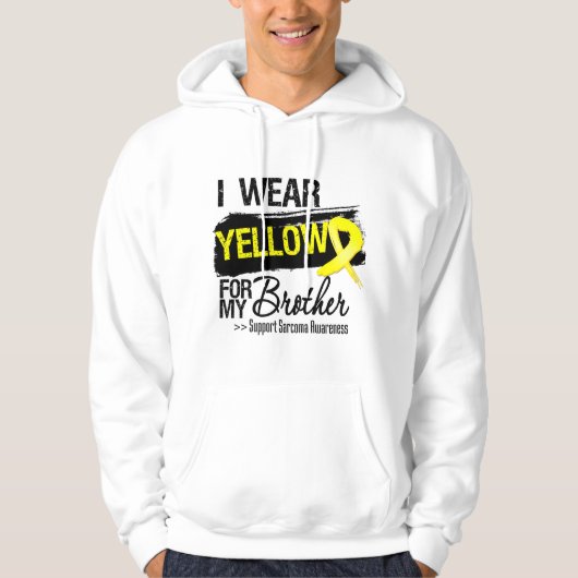 Sarcoma lint voor mijn broer hoodie (Voorkant)