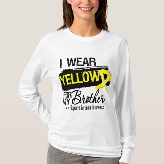 Sarcoma lint voor mijn broer t-shirt (Voorkant)