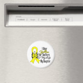 Sarcoma Ribbon My Hero My Daughter Magneet (Insitu (Vaatwasser))