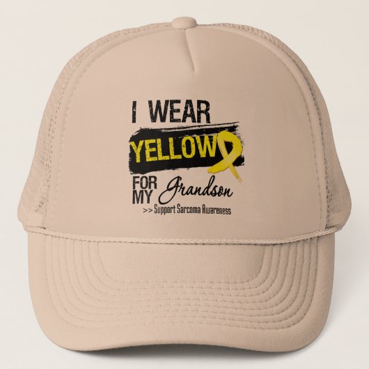 Sarcoma Ribbon voor mijn kleinzoon Trucker Pet (Voorkant)
