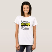 Sarcoma Ribbon voor mijn nicht T-shirt (Voorkant volledig)