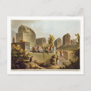 Sarcophagi en Sepulchers aan het hoofd van de Harb Briefkaart