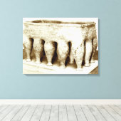 Sarcophagus Canvas Afdruk (Insitu (Houten vloer))