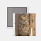 Sarcophagus en gemummificeerd lichaam van Psametik Magneet (Voorkant / Achterkant)