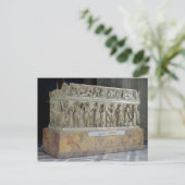 Sarcophagus met fries van de negen muizen briefkaart (Staand voorkant)