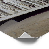 Sarcophagus met fries van de negen muizen poster (Hoek)