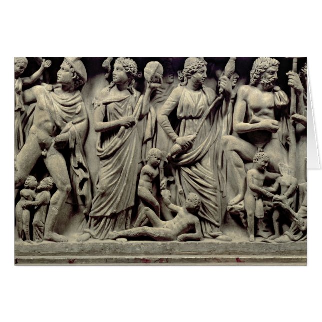 Sarcophagus met reliëf die Prometheus en sm (Voorkant Horizontaal)