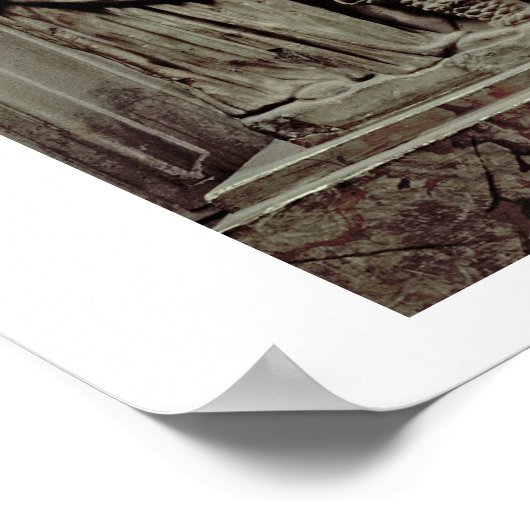 Sarcophagus met reliëf die Prometheus en sm Poster (Hoek)