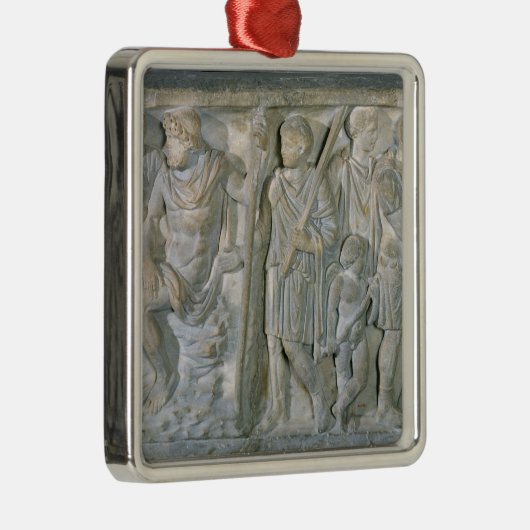 Sarcophagus Metalen Ornament (Rechts)