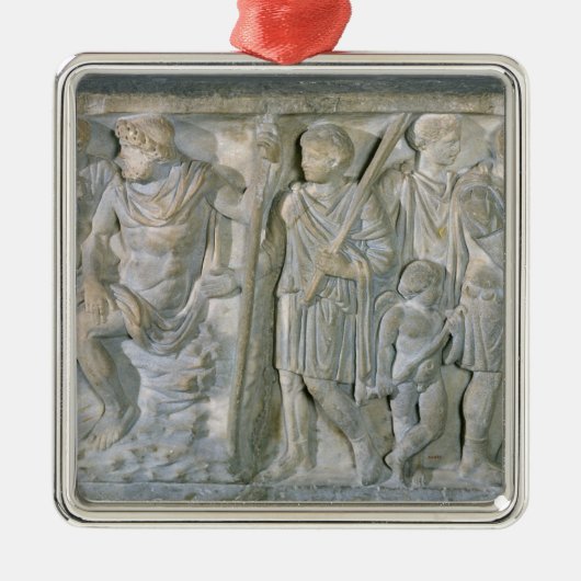 Sarcophagus Metalen Ornament (Voorkant)