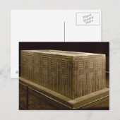 Sarcophagus uit Abu Roach (kalksteen) (zie ook 3) Briefkaart (Voorkant / Achterkant)